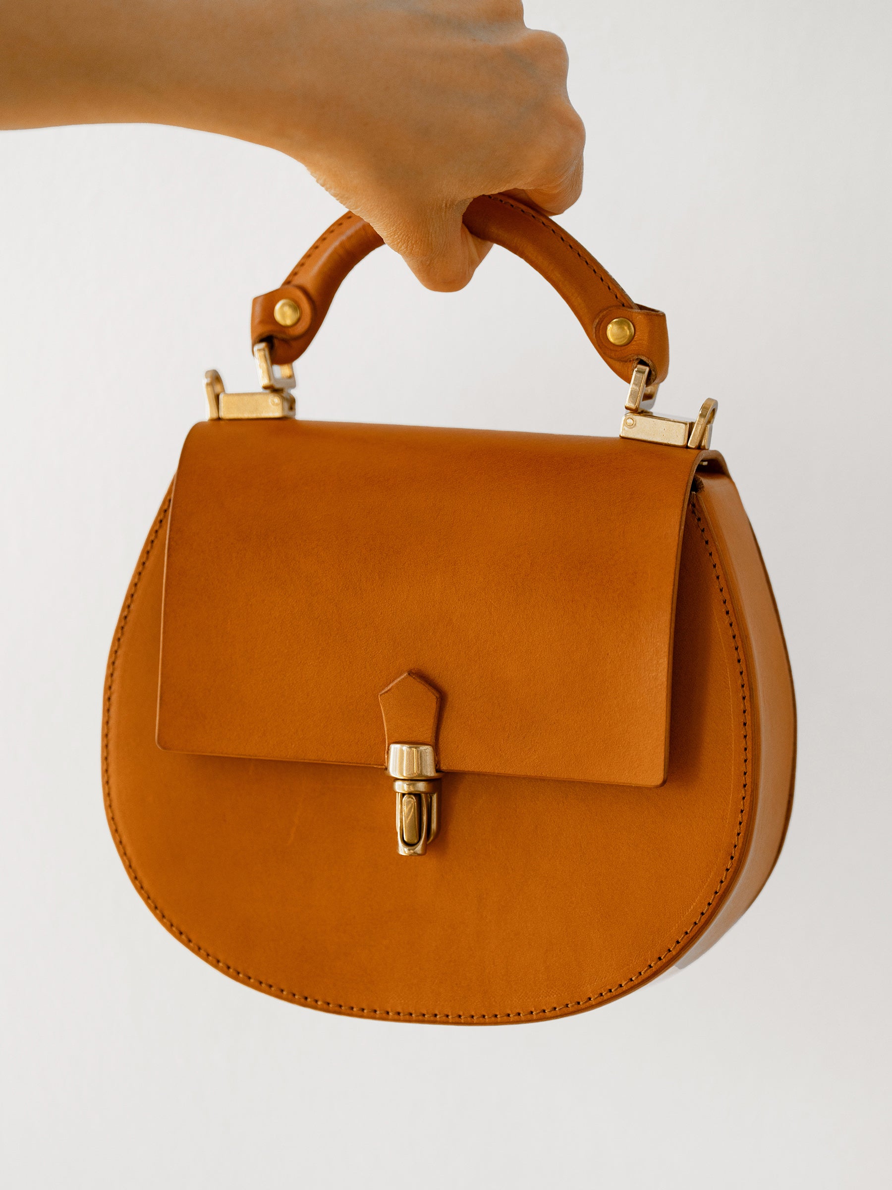 Vessels | Half Moon Handheld Crossbody Bag