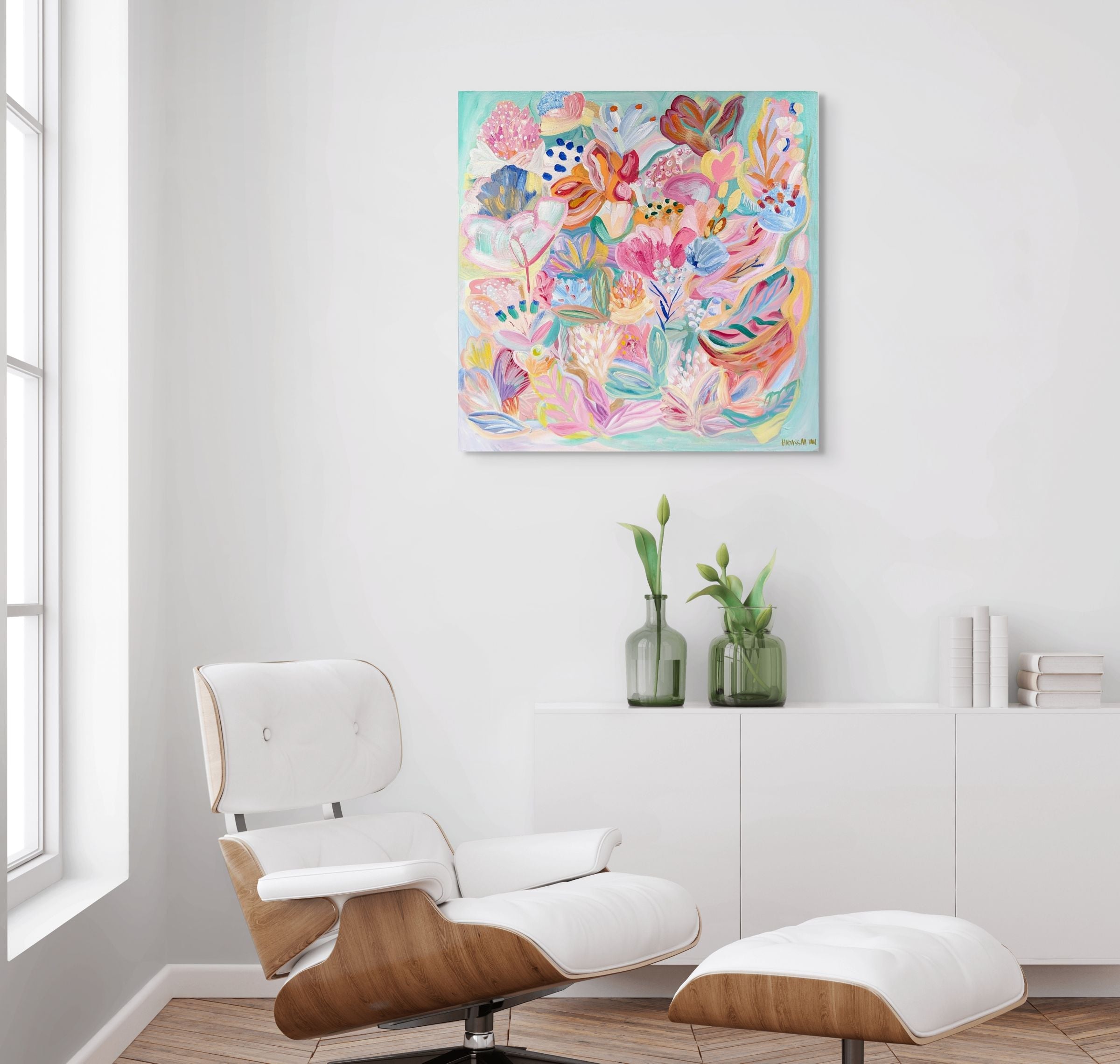 Fearfully And Wonderfully Made | 36 x 36" Canvas Painting