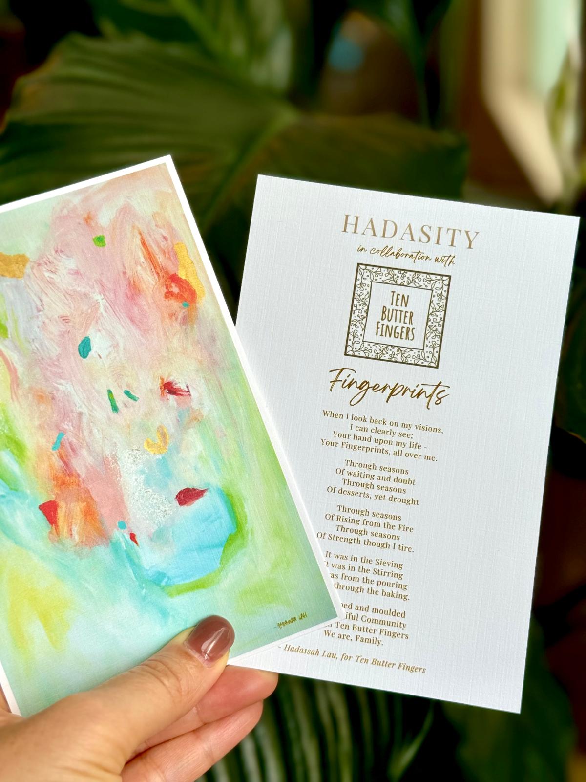 Fingerprints Scarf - Blessings Bundle