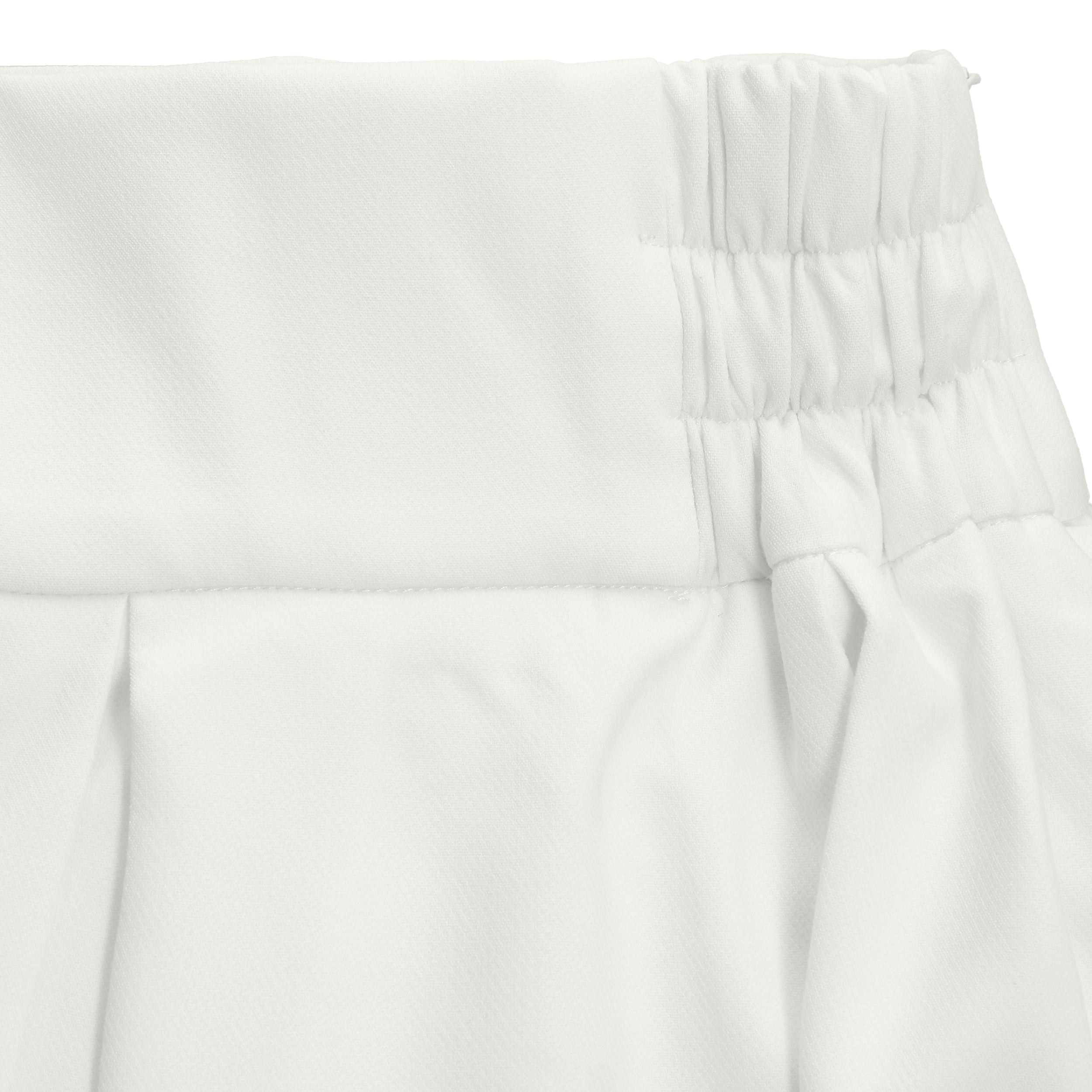 Women's white maxi skirt