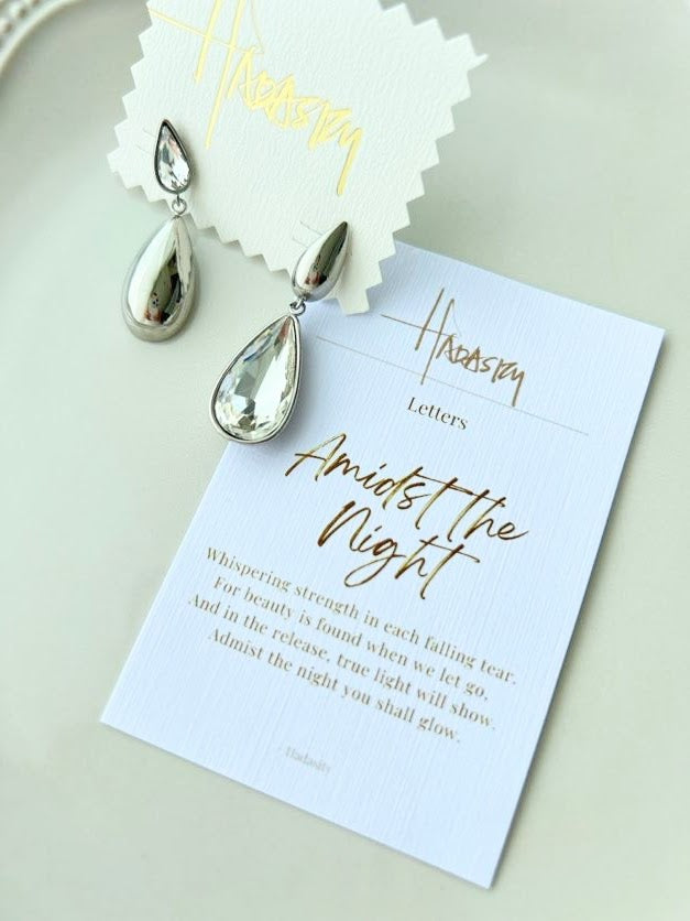 Women's stainless steel stud earrings