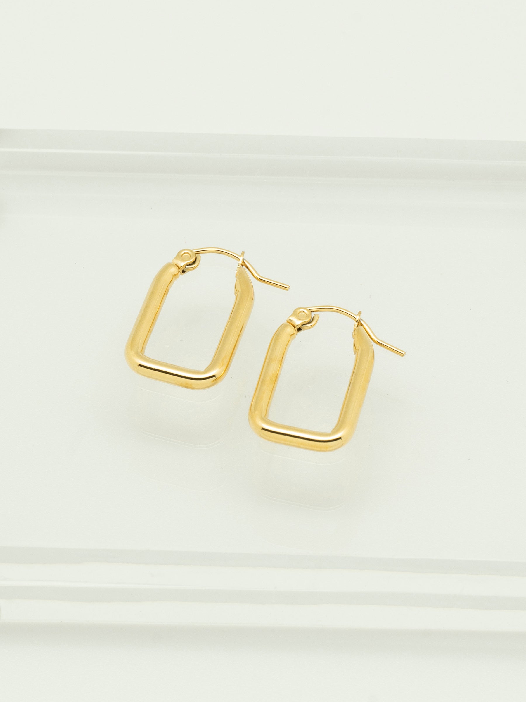 Infinity | Arch Rectangular Earrings