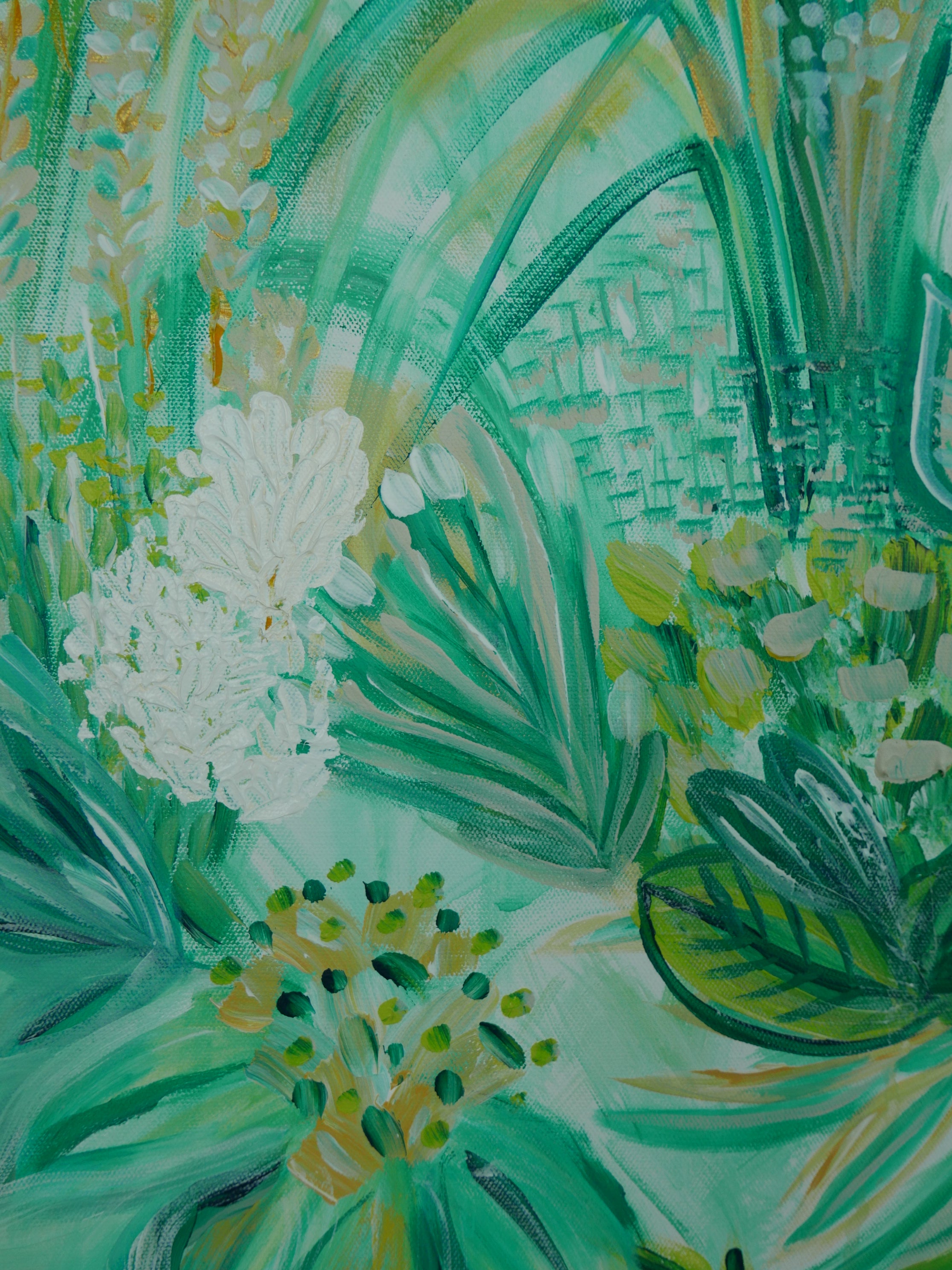 Garden Oasis Large | Canvas Print