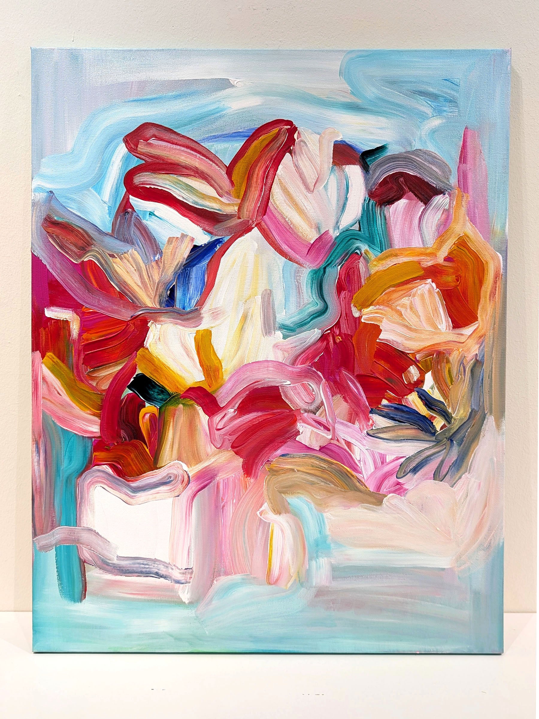 Encounter | 22 x 28" Canvas Painting