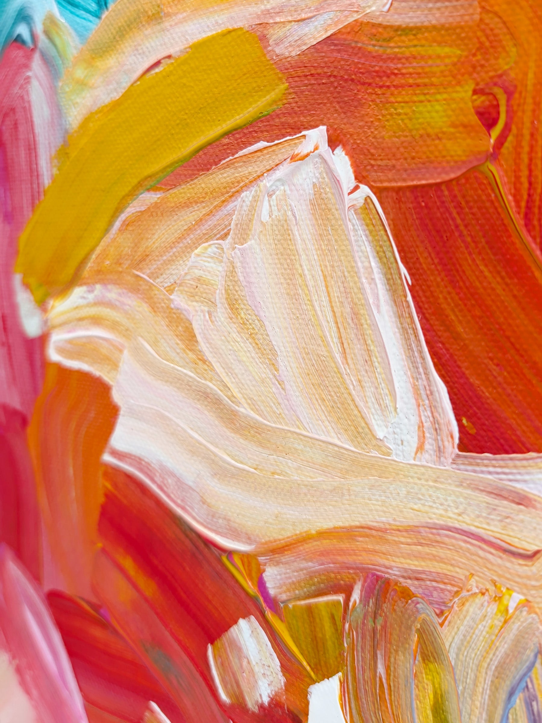 Encounter | 22 x 28" Canvas Painting