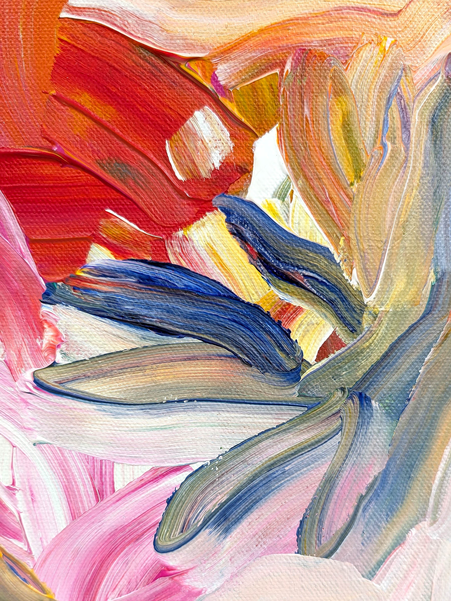 Encounter | 22 x 28" Canvas Painting