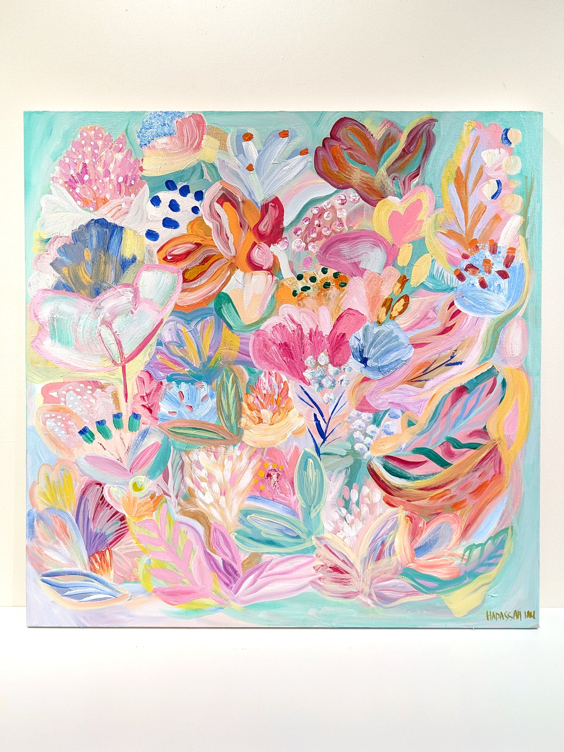 Fearfully And Wonderfully Made | 36 x 36" Canvas Painting