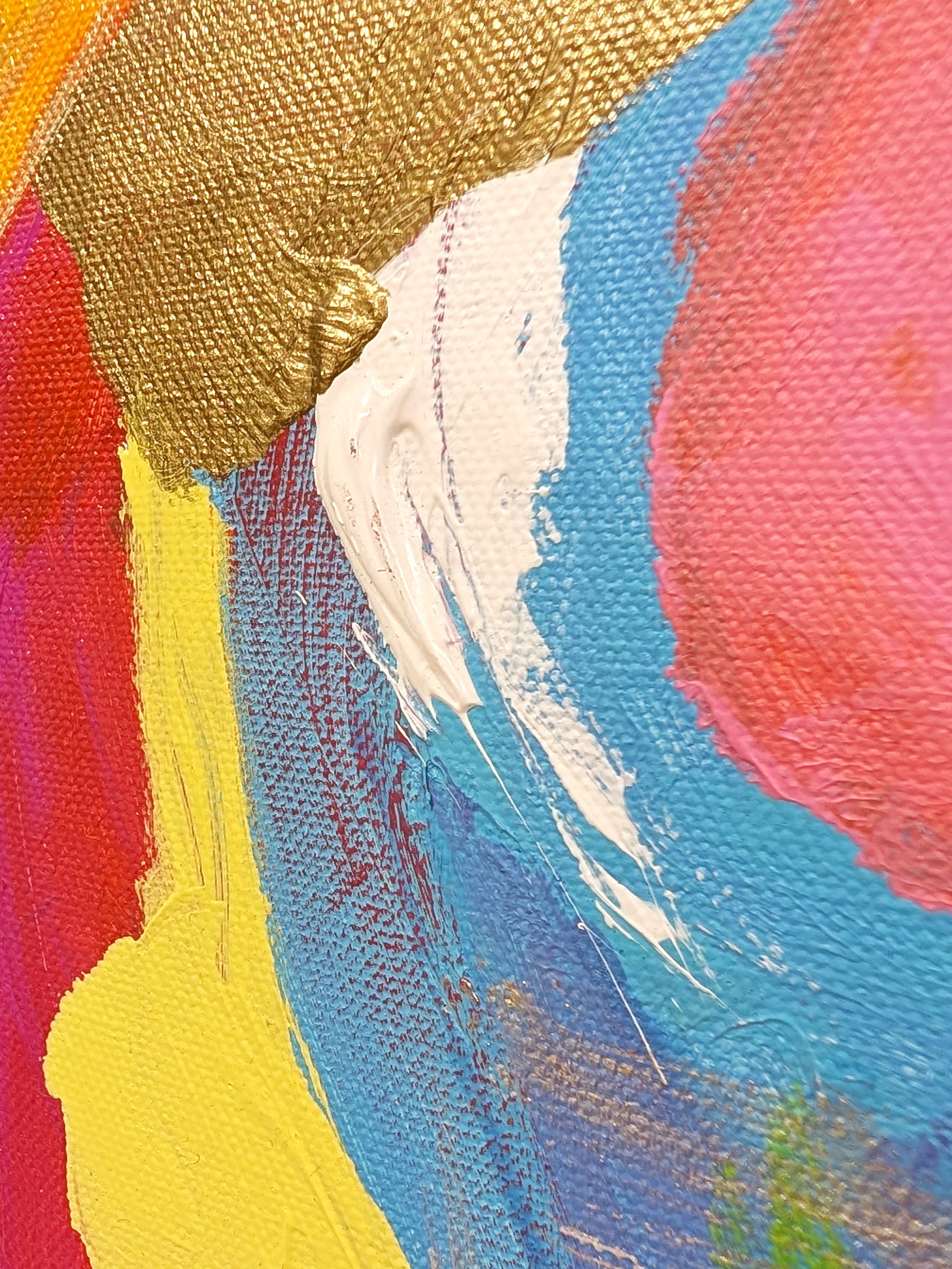 Whisked In Joy | Canvas Painting