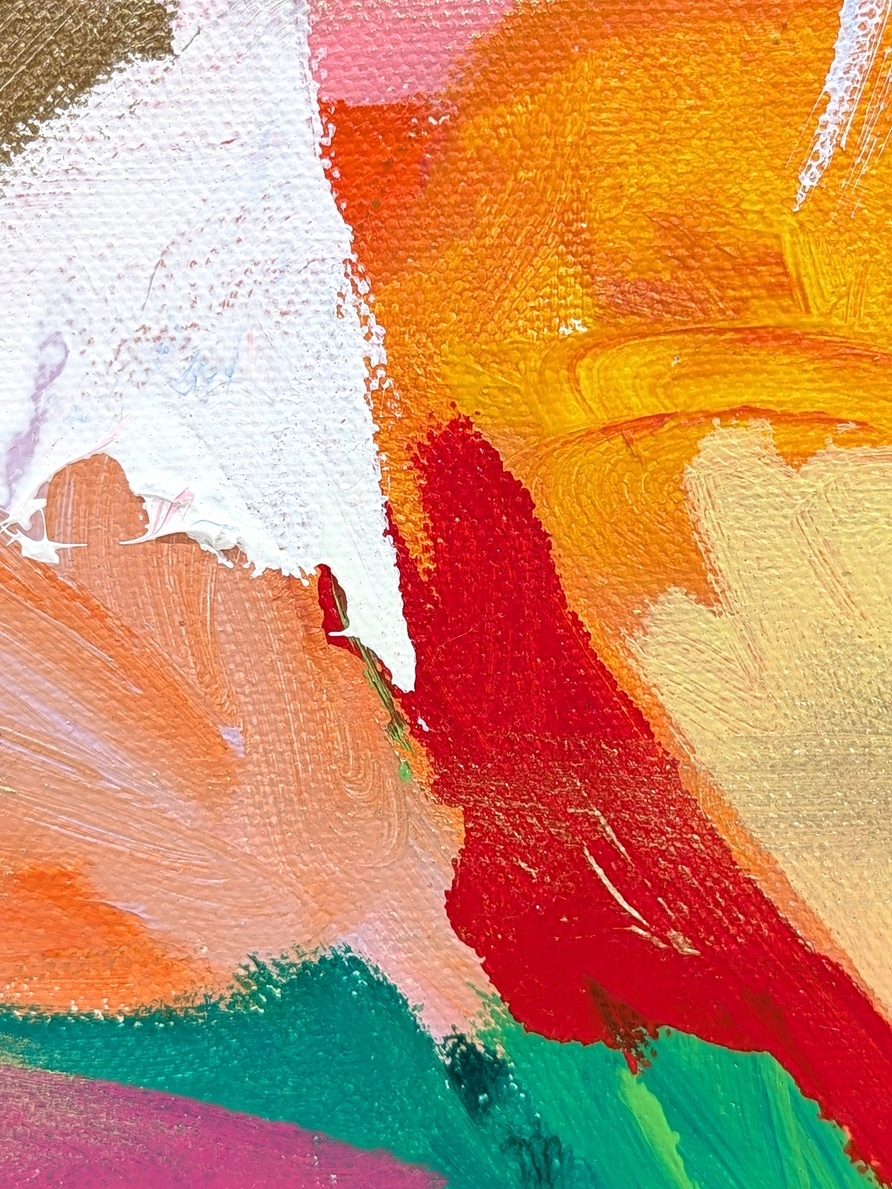 Brushed With Light | Canvas Painting