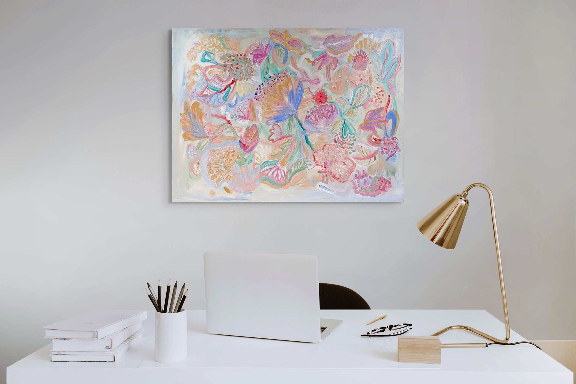 Pollen Pastel | Canvas Print