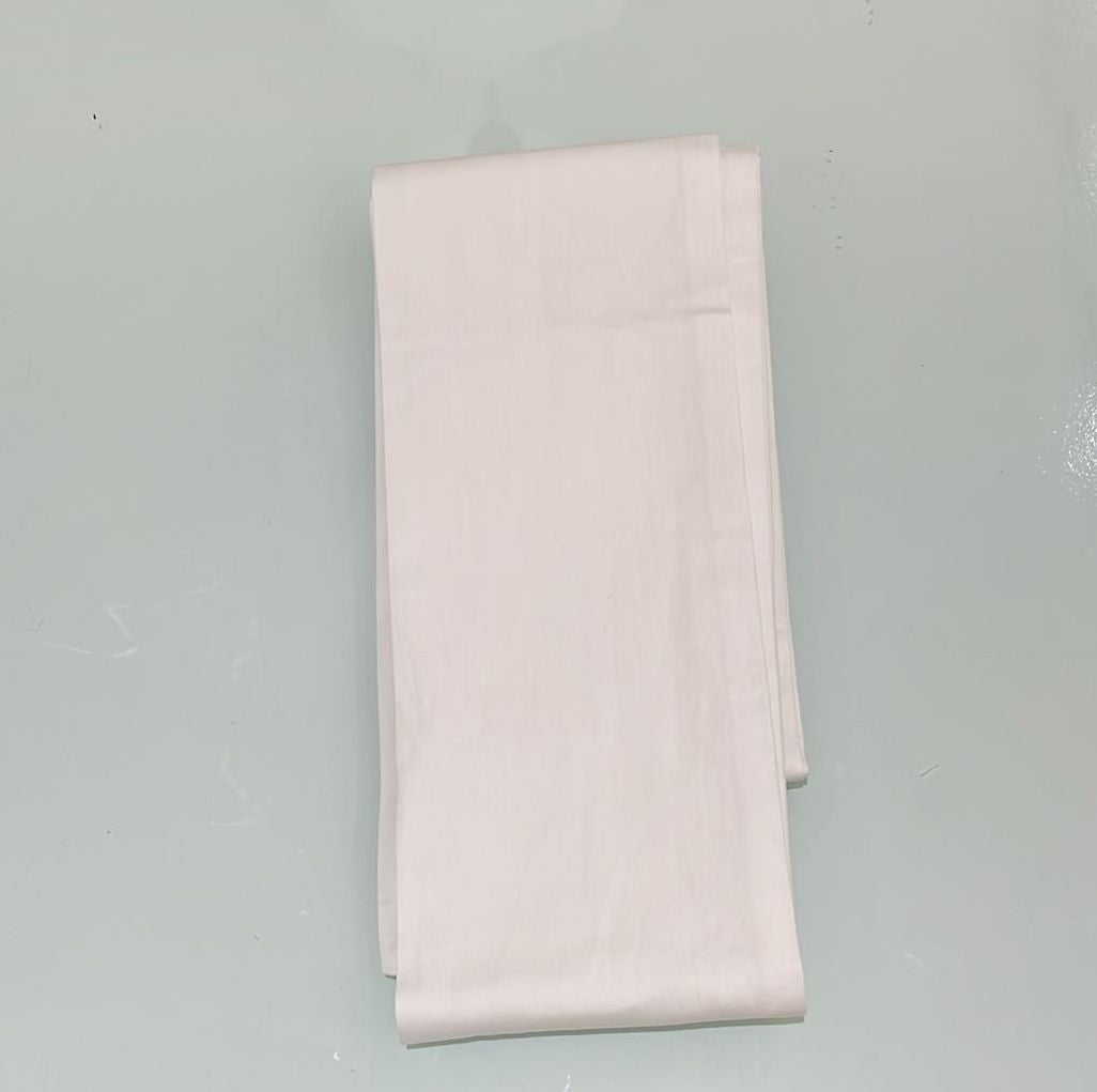 Women's white luxury premium sash