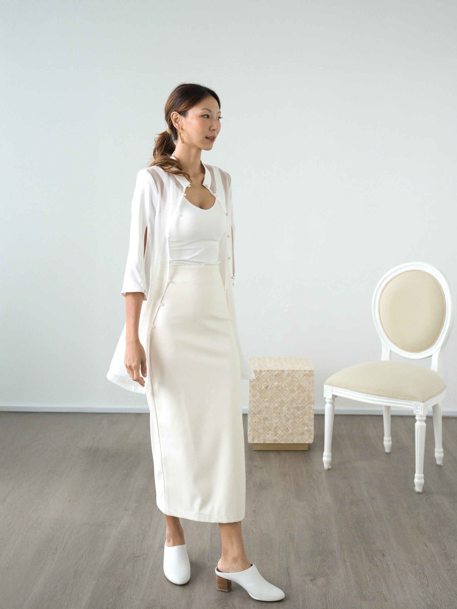 Seen And Known | Chinese Collar Outerwear Jacket