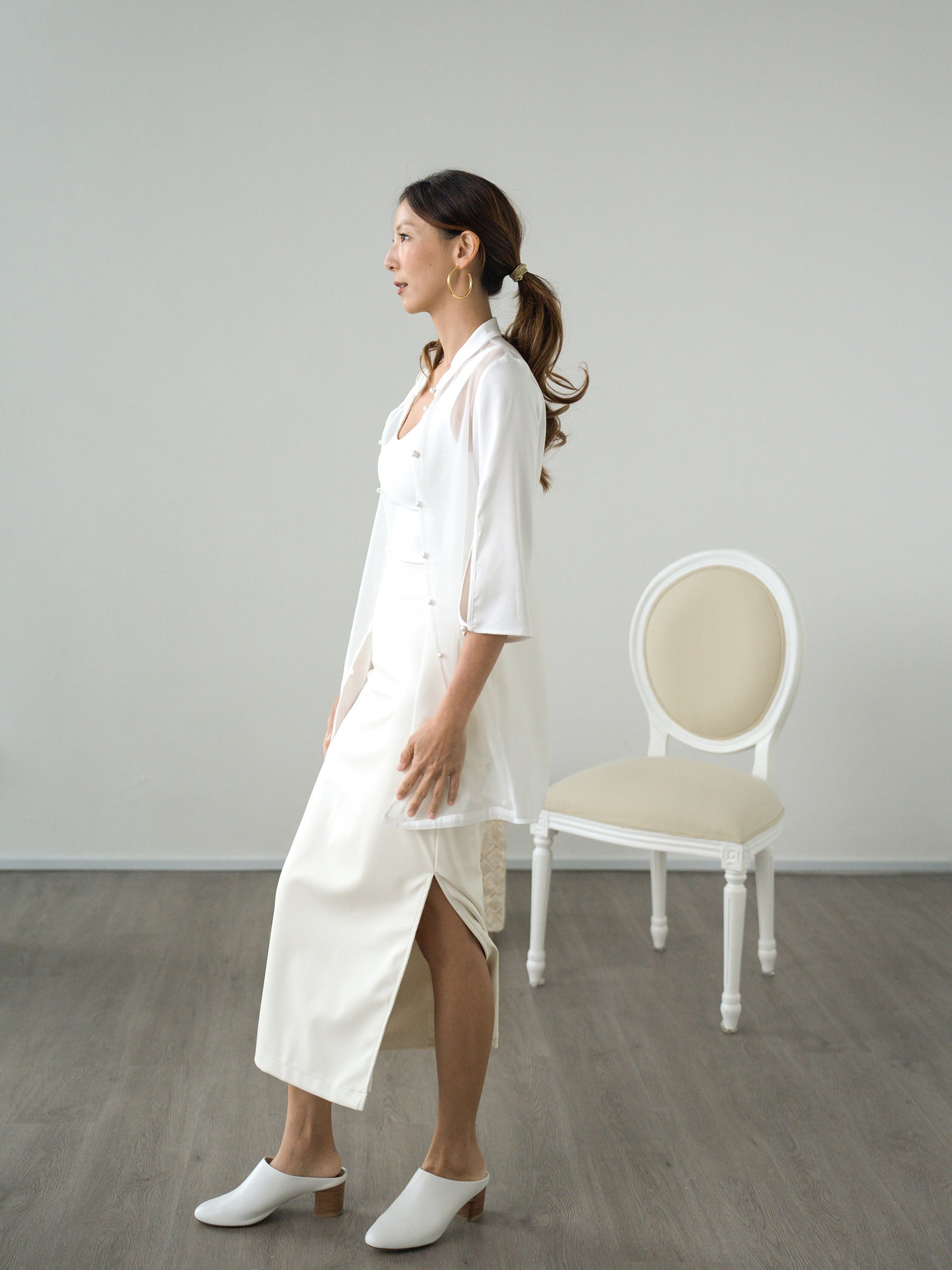 Seen And Known | Chinese Collar Outerwear Jacket