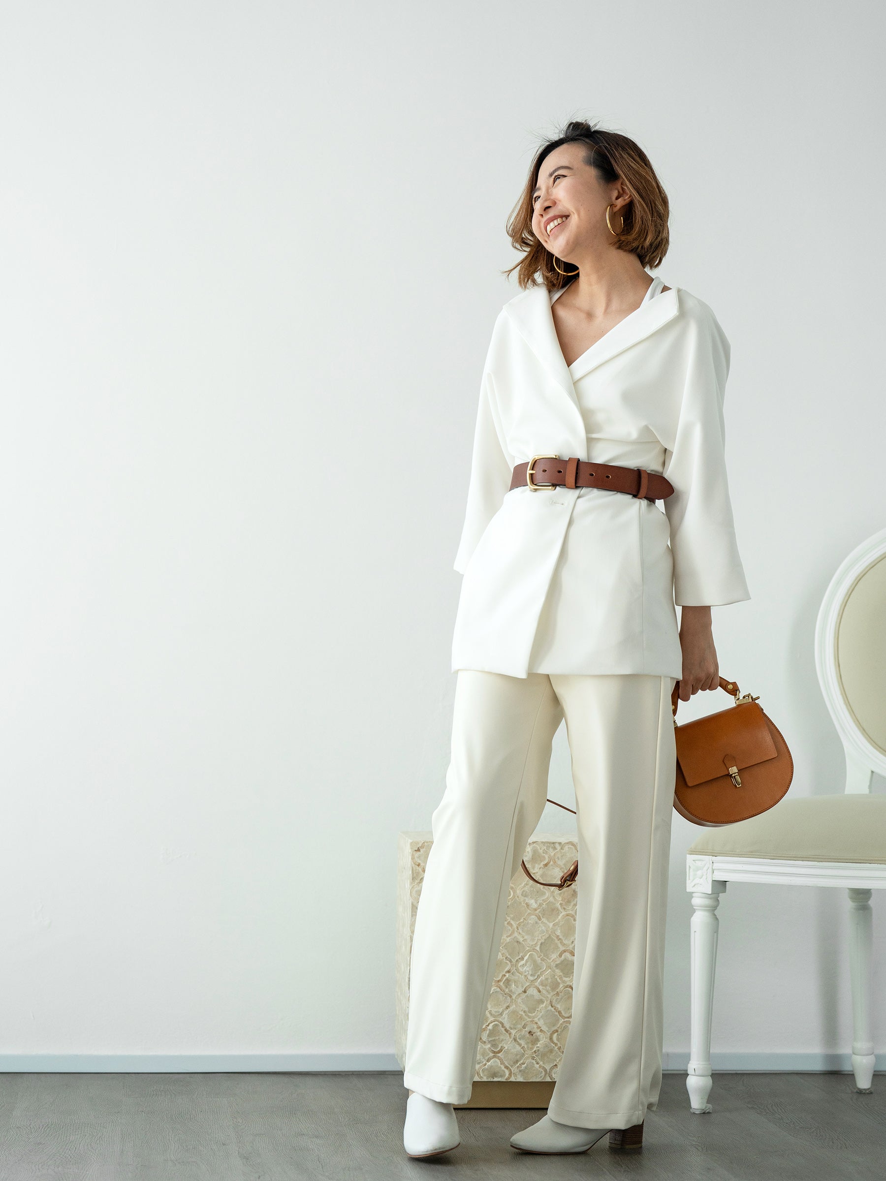 Vessels | Half Moon Handheld Crossbody Bag