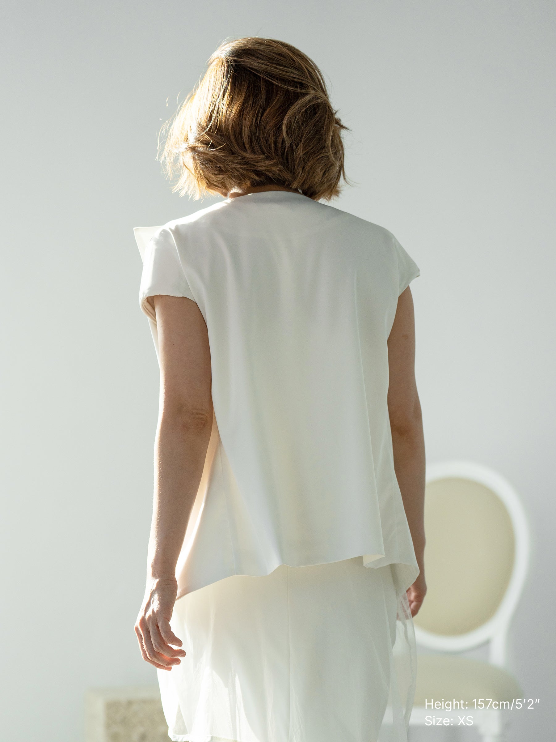 You Are Seen, Multiway White Skirt