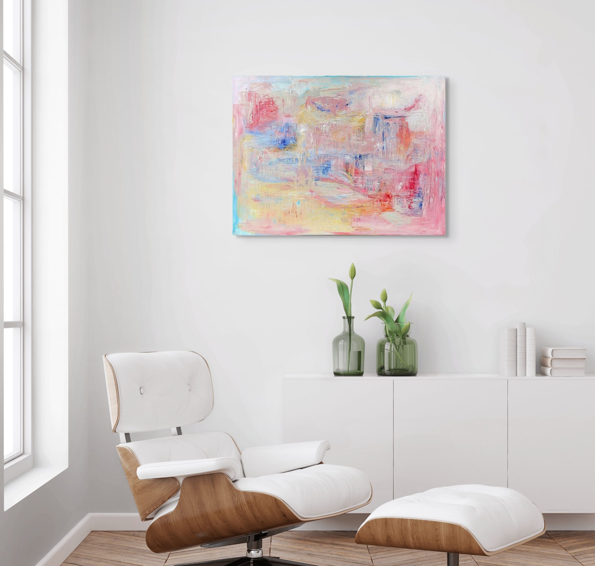 By His Stripes | 40 x 30" Canvas Painting