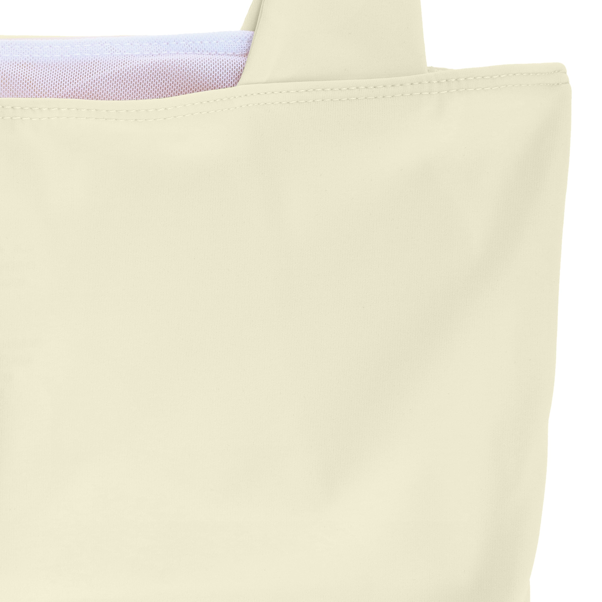 Women's multi-way activewear padded bra top in ivory colour