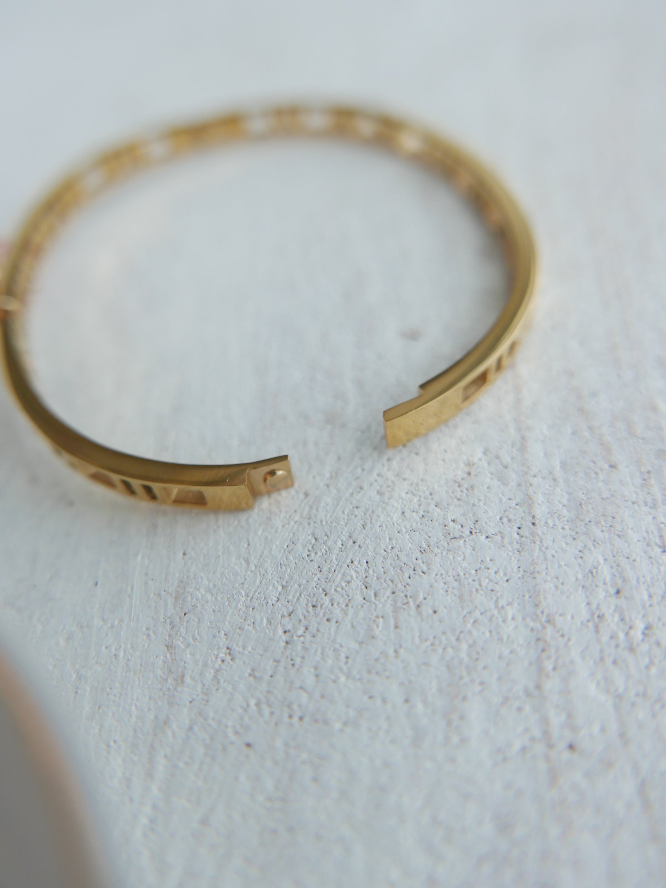 Triune Pink | Bangle Bracelet