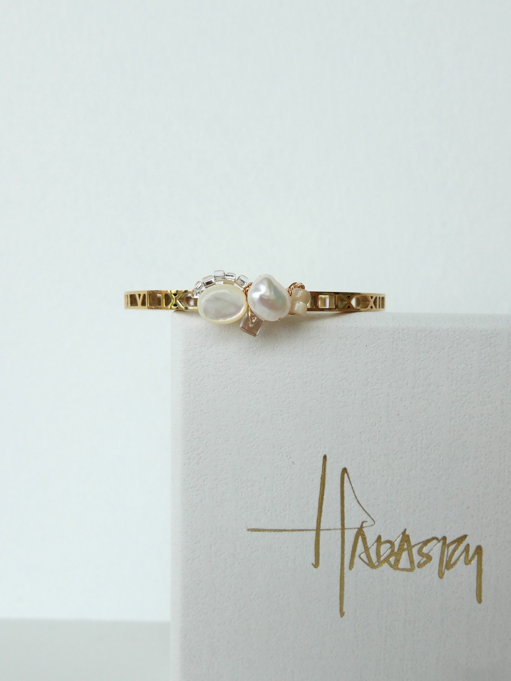 Wired For Light | Ivory Neutrals Bangle