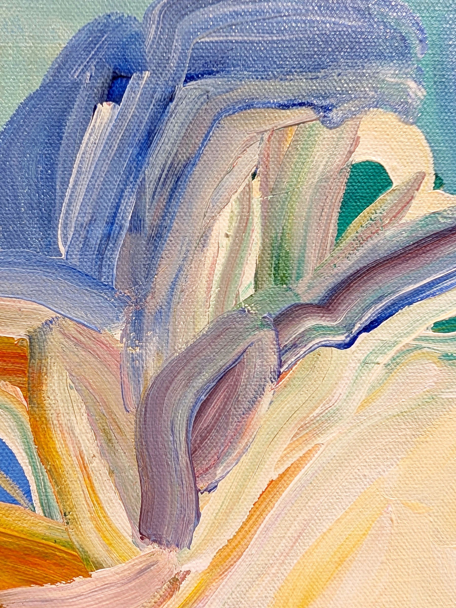 In His Time | 22 x 28" Canvas Painting