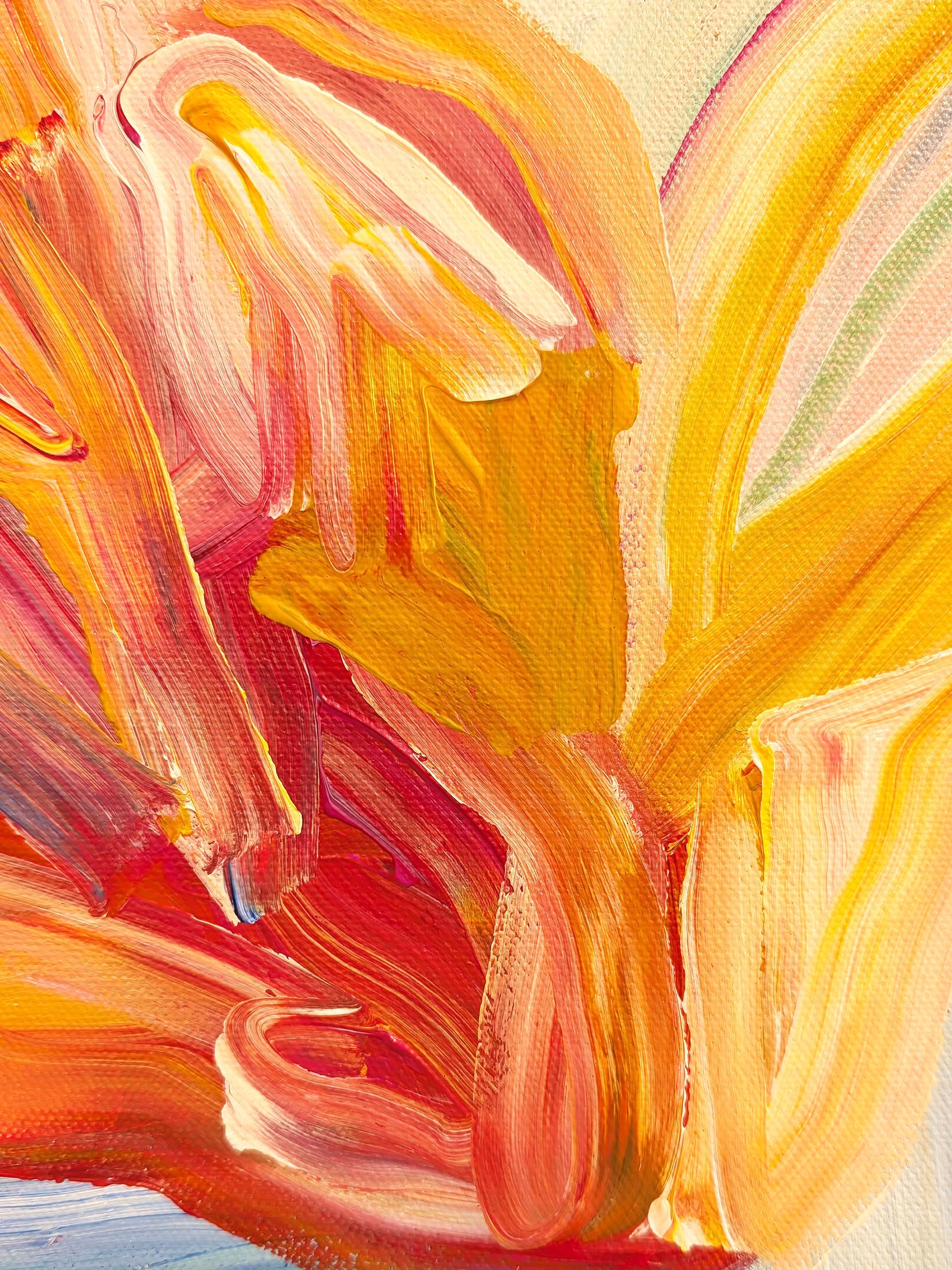 In His Time | 22 x 28" Canvas Painting