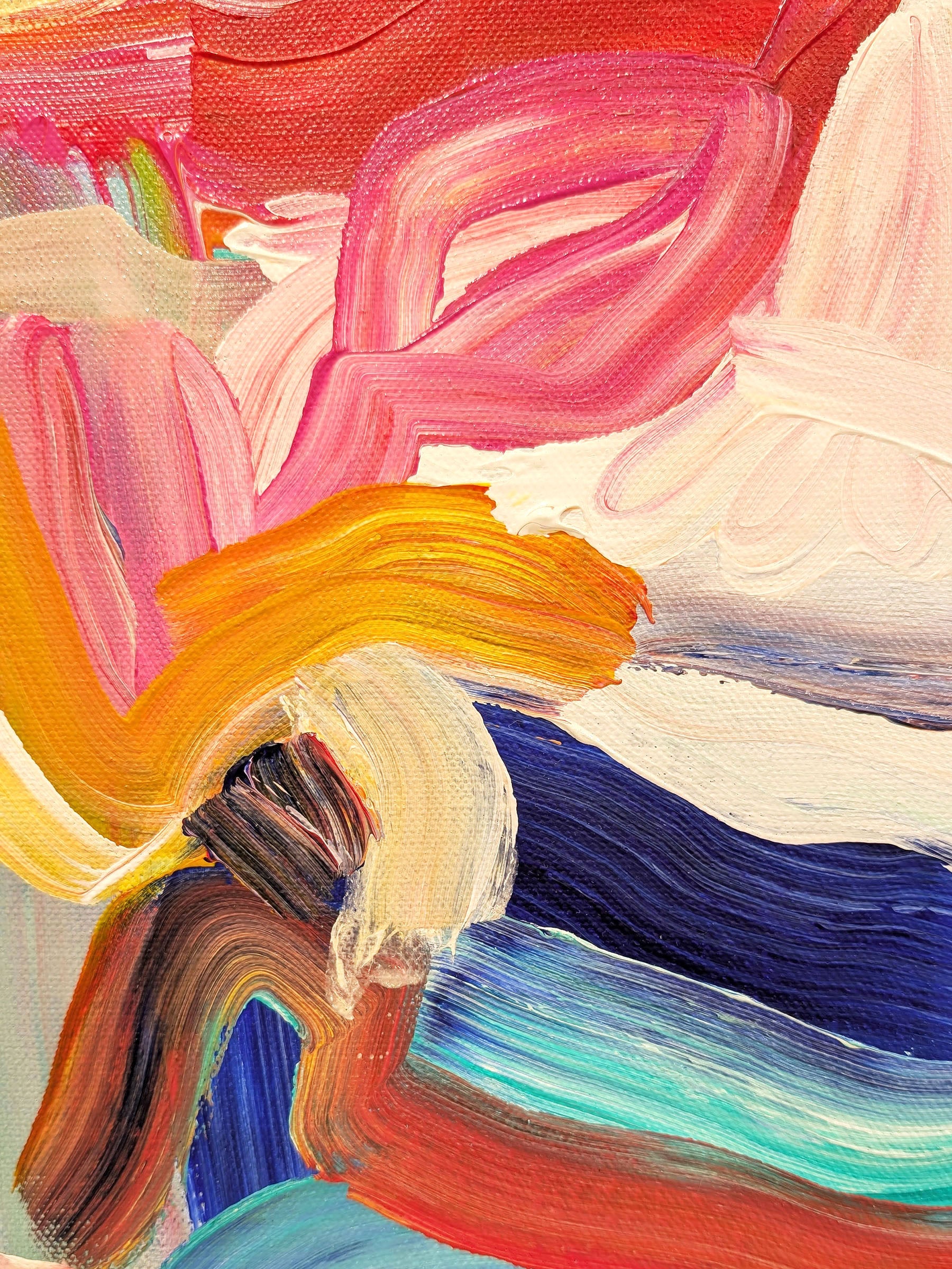 In His Time | 22 x 28" Canvas Painting