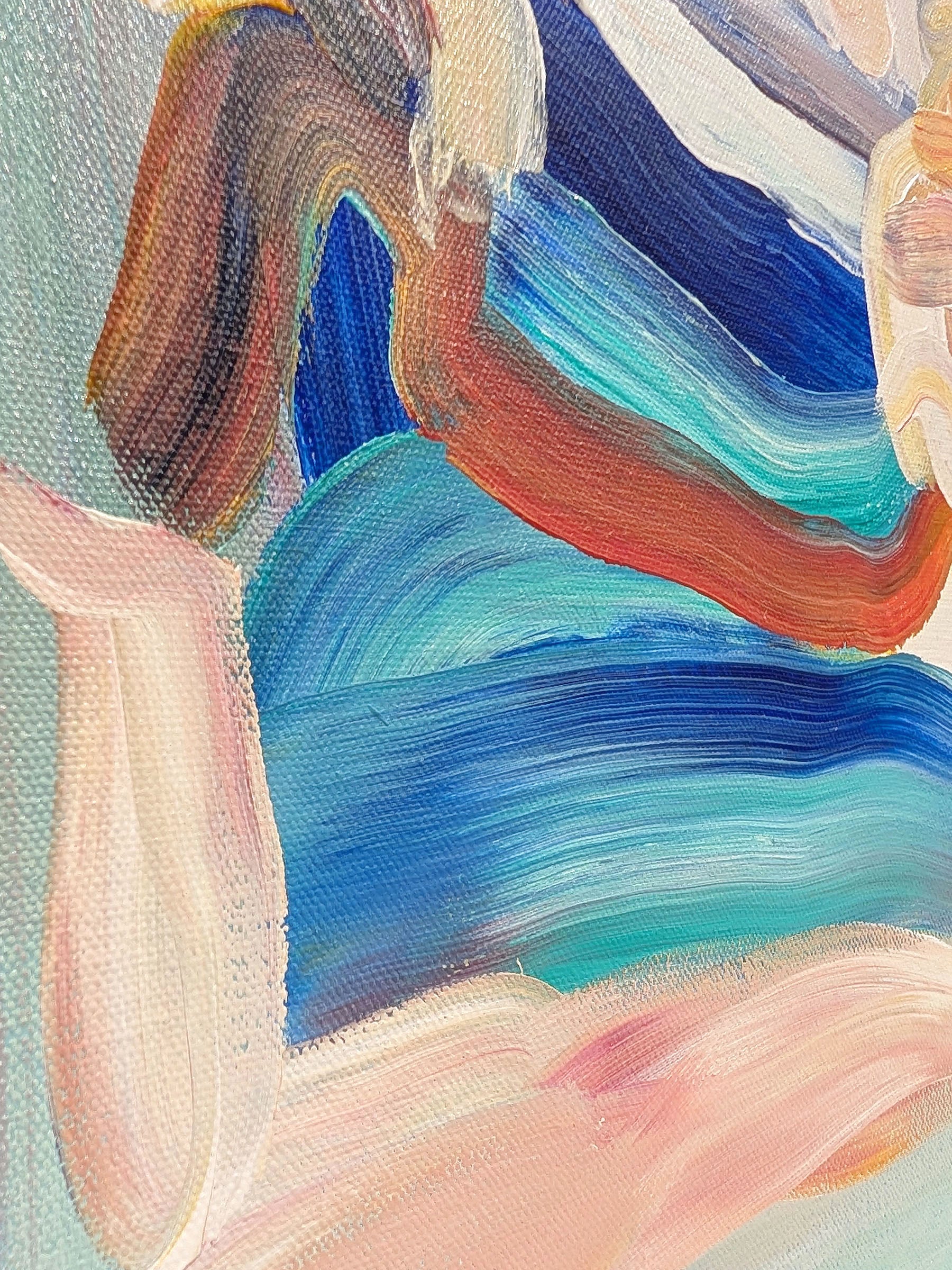 In His Time | 22 x 28" Canvas Painting