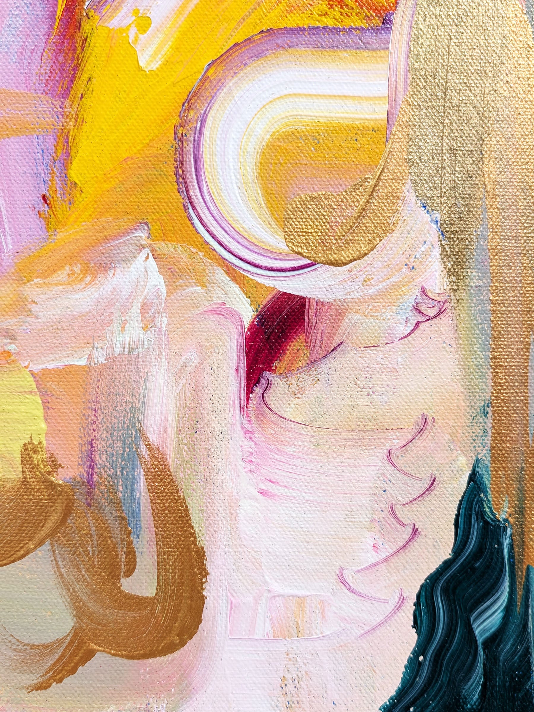 Not A Coincidence | 22 x 28" Canvas Painting