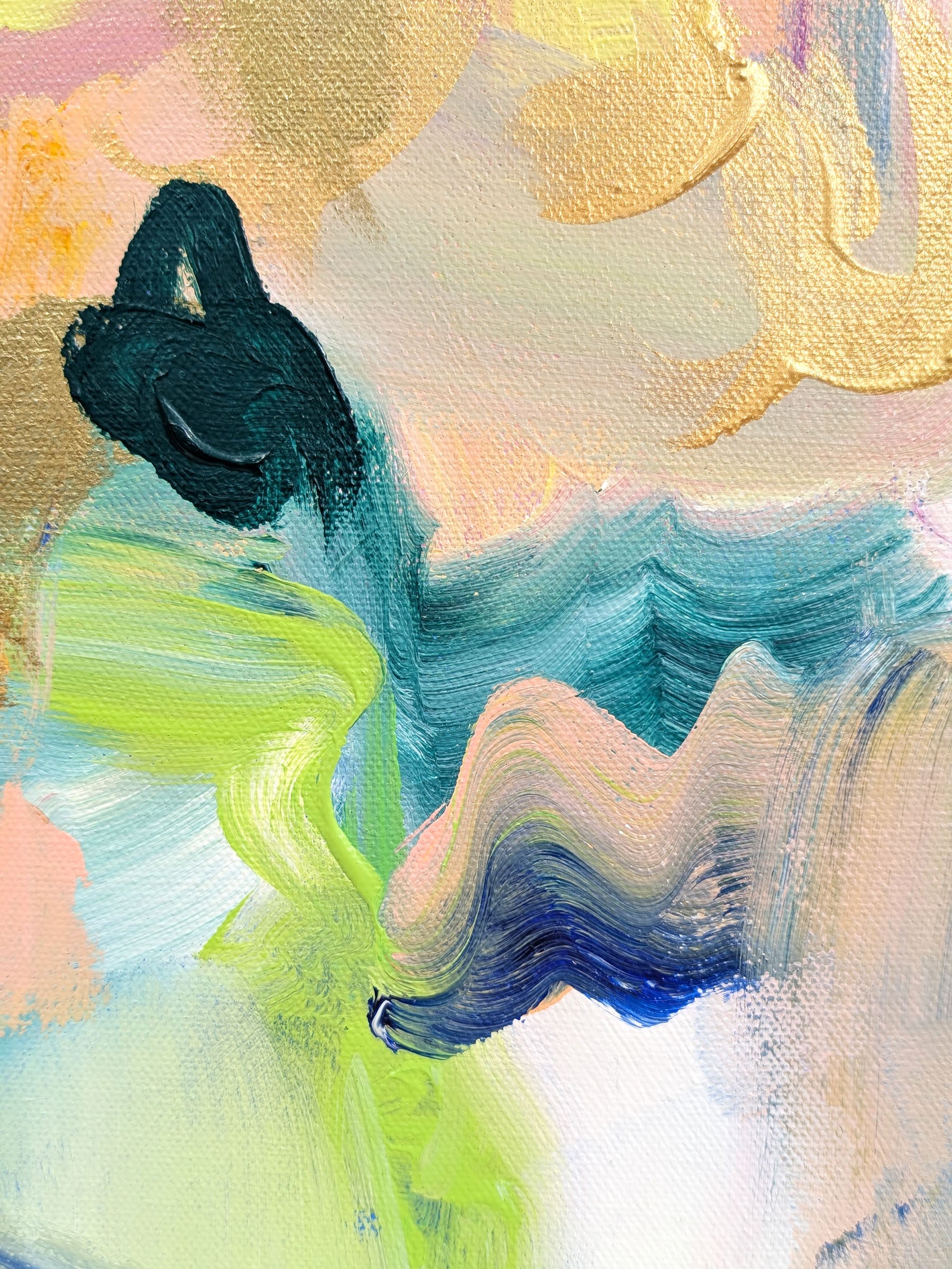 Not A Coincidence | 22 x 28" Canvas Painting