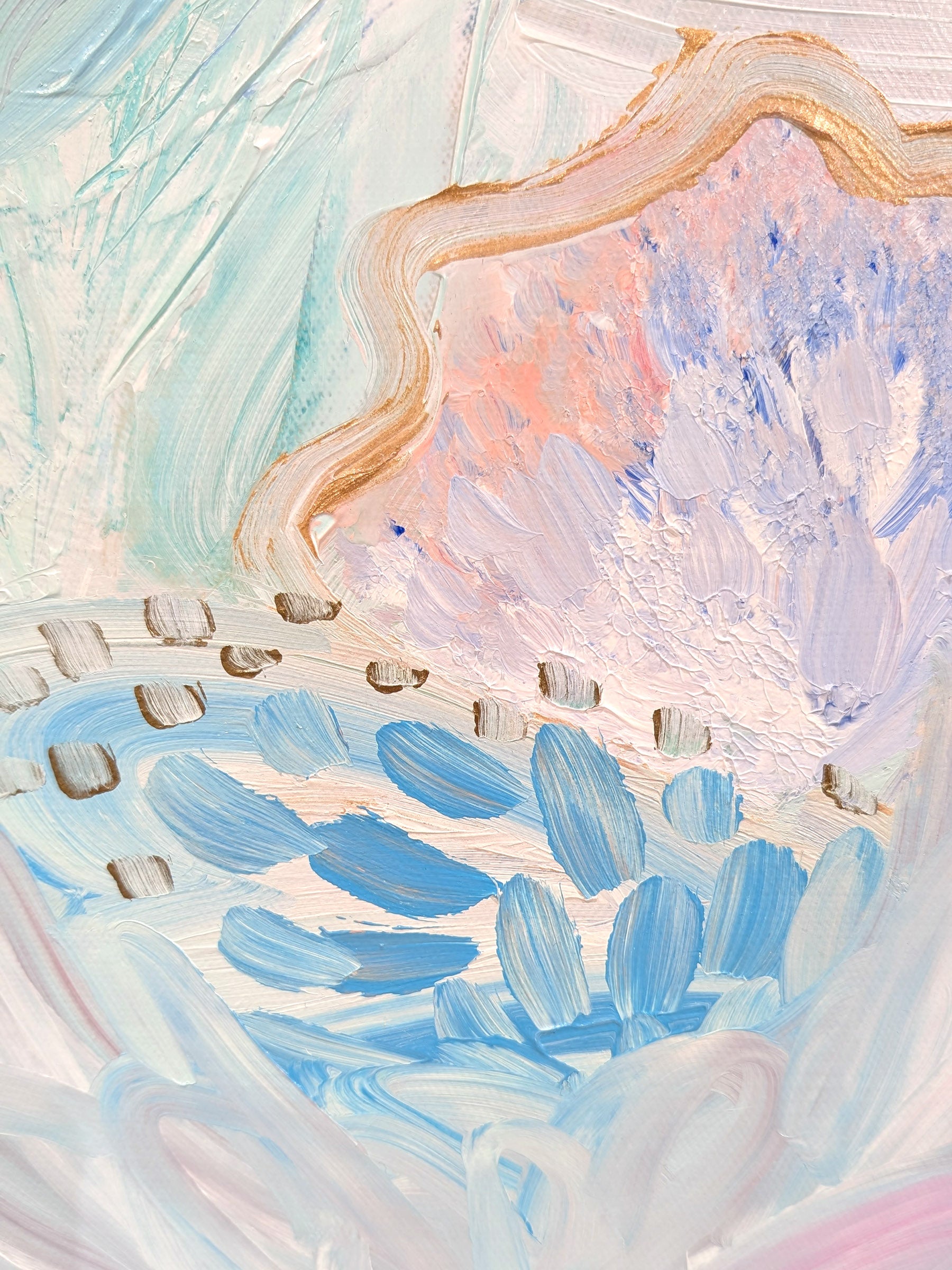 Made To Bloom | 40 x 30" Canvas Painting