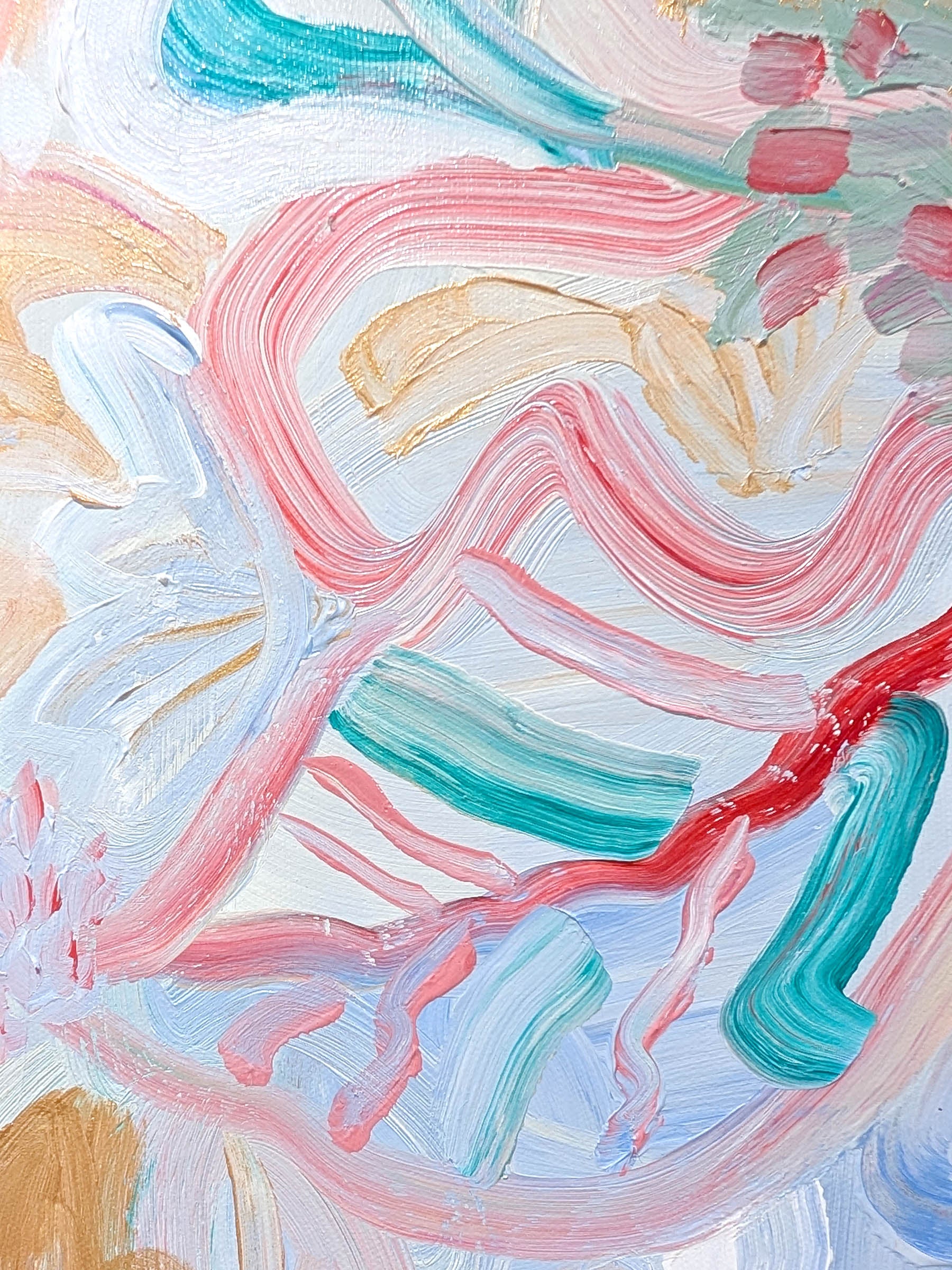 Pollen Pastel | Canvas Print