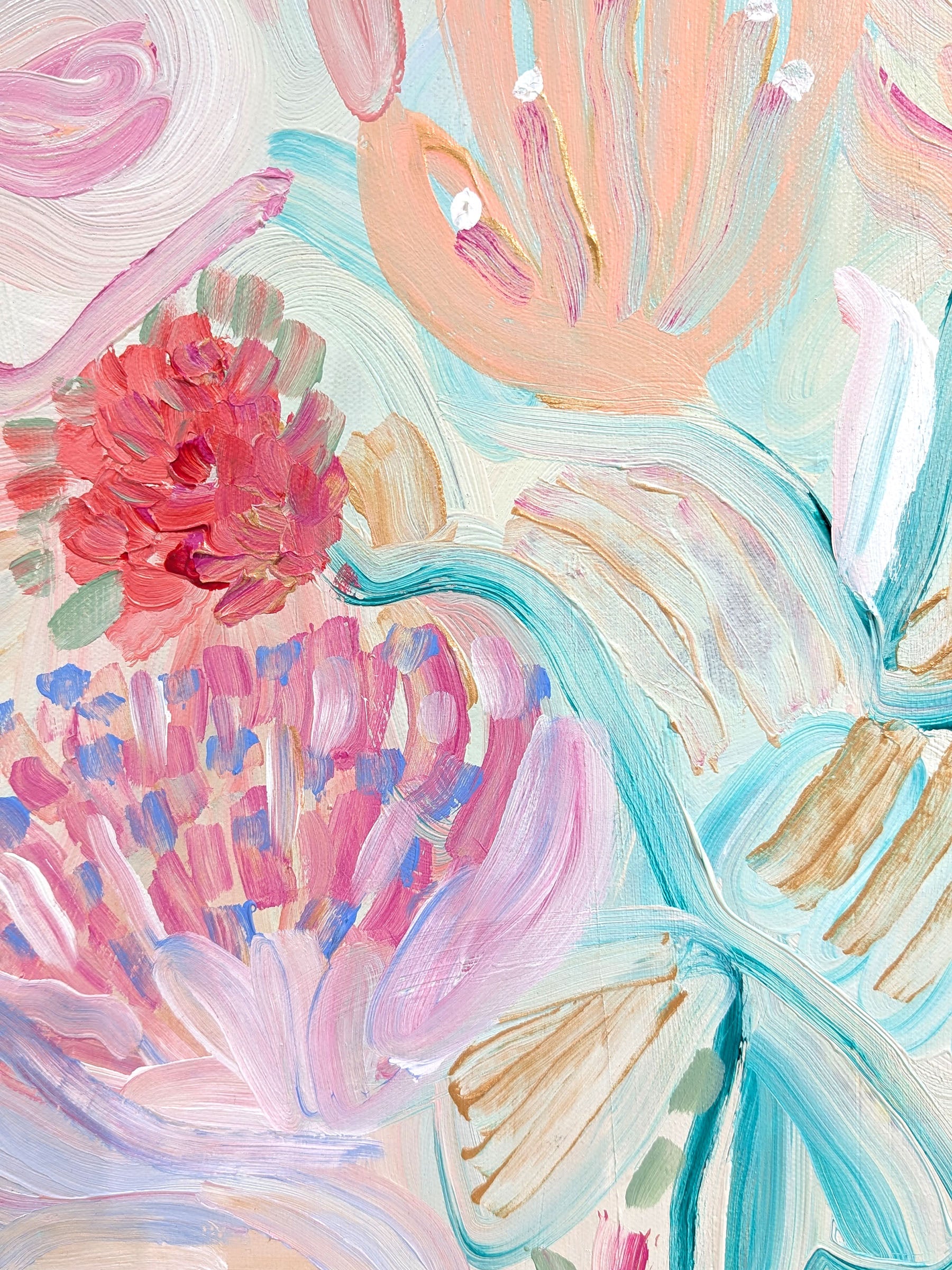 Pollen Pastel | Canvas Print