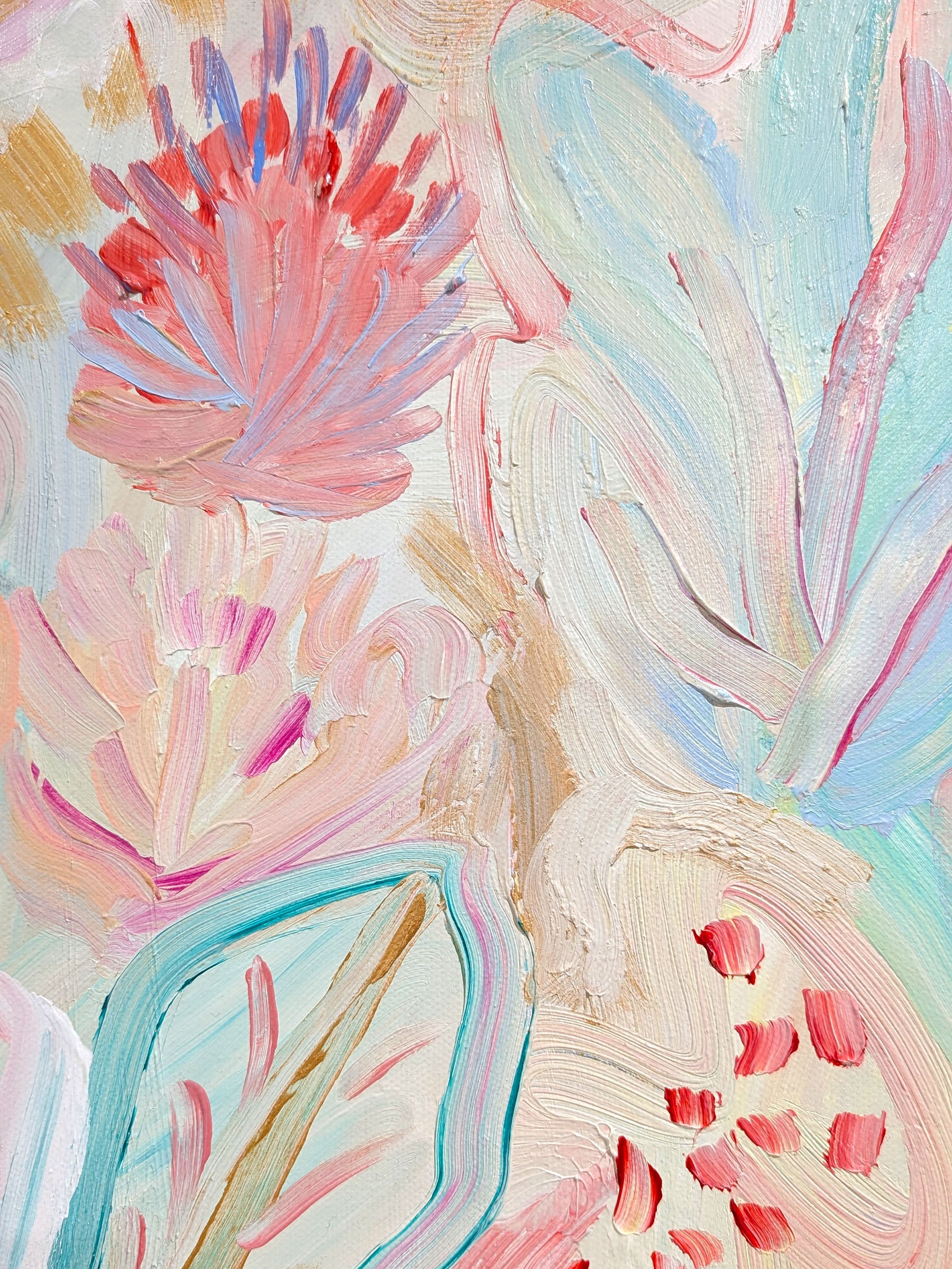 Pollen Pastel | Canvas Print