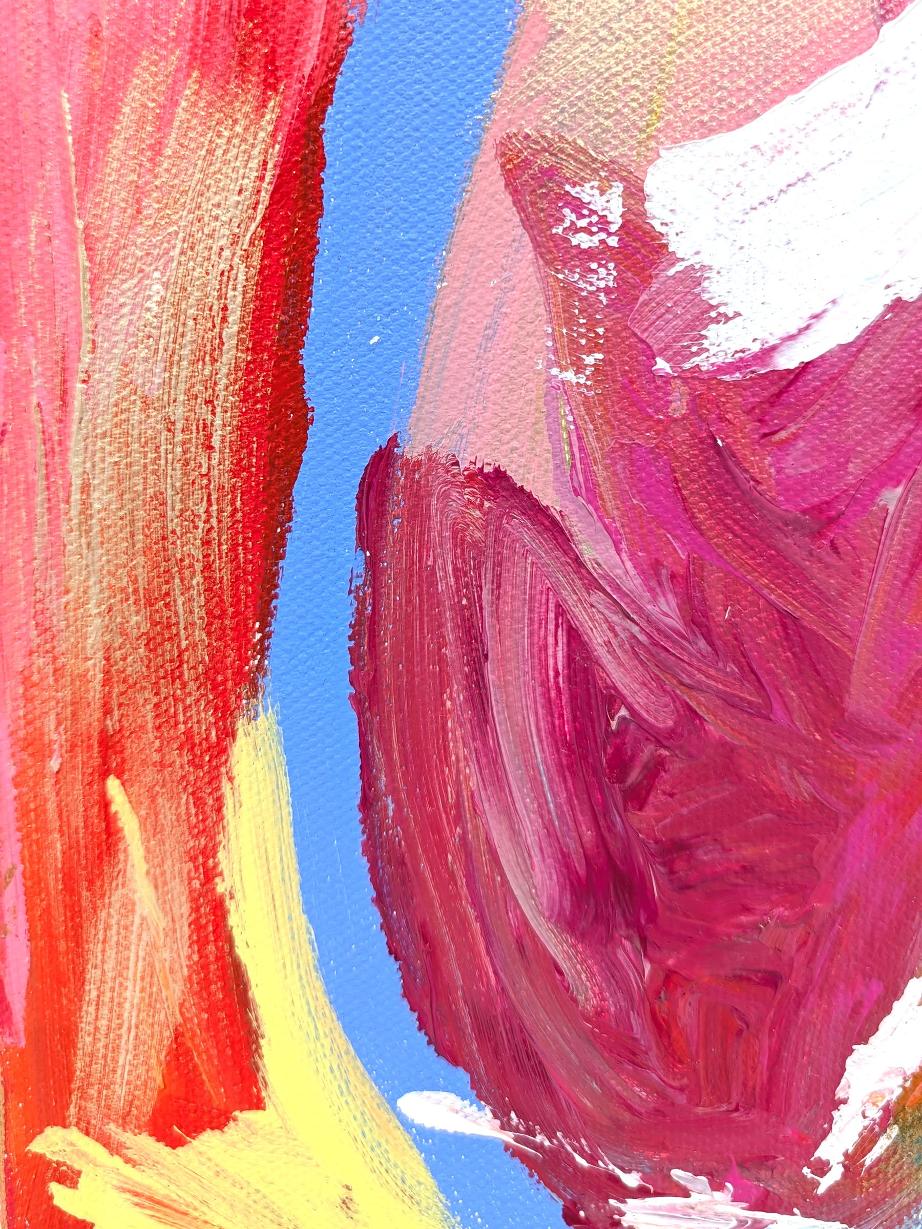 Stroke Of Warmth | Canvas Painting