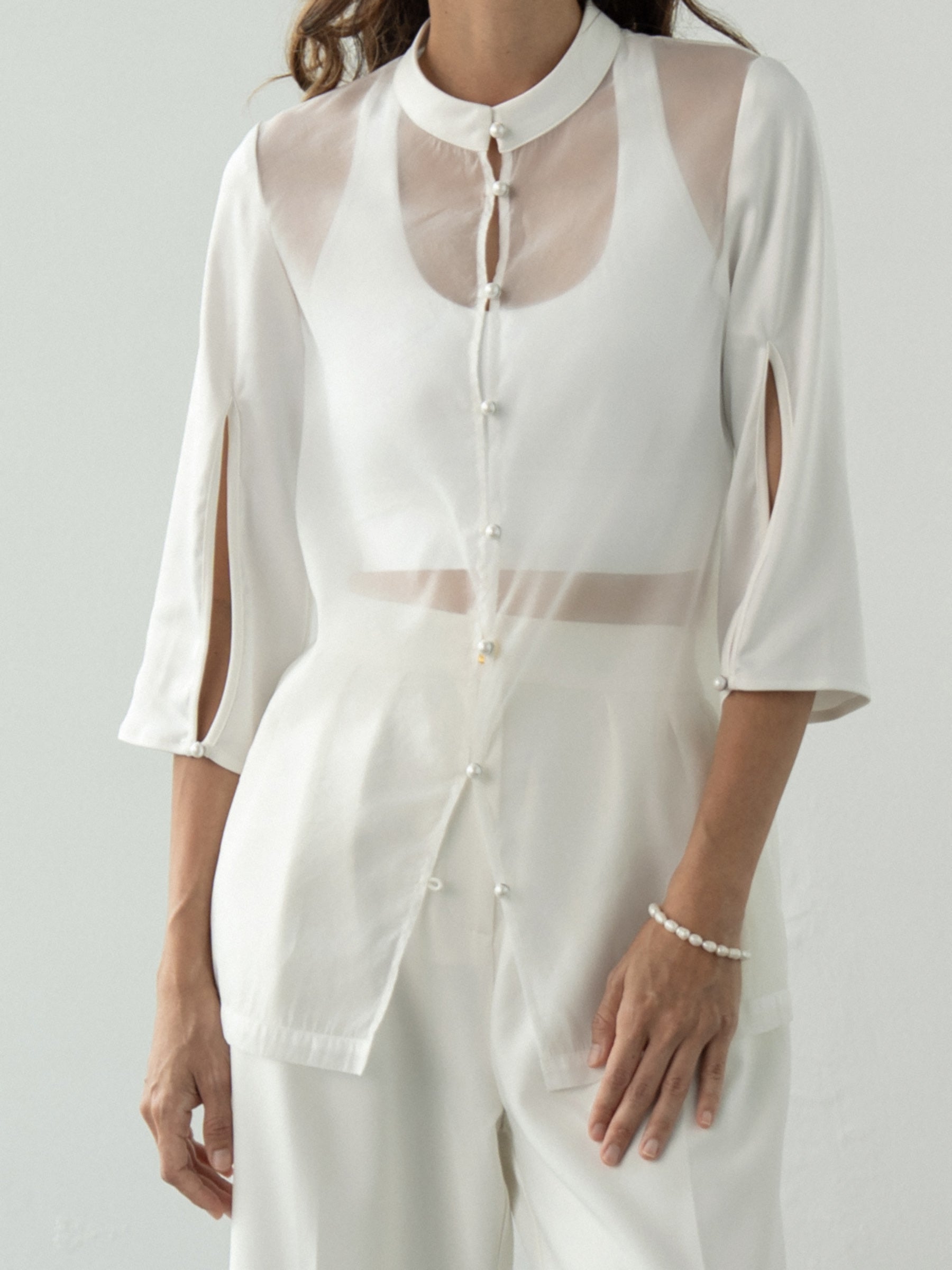 Seen And Known | Chinese Collar Outerwear Jacket