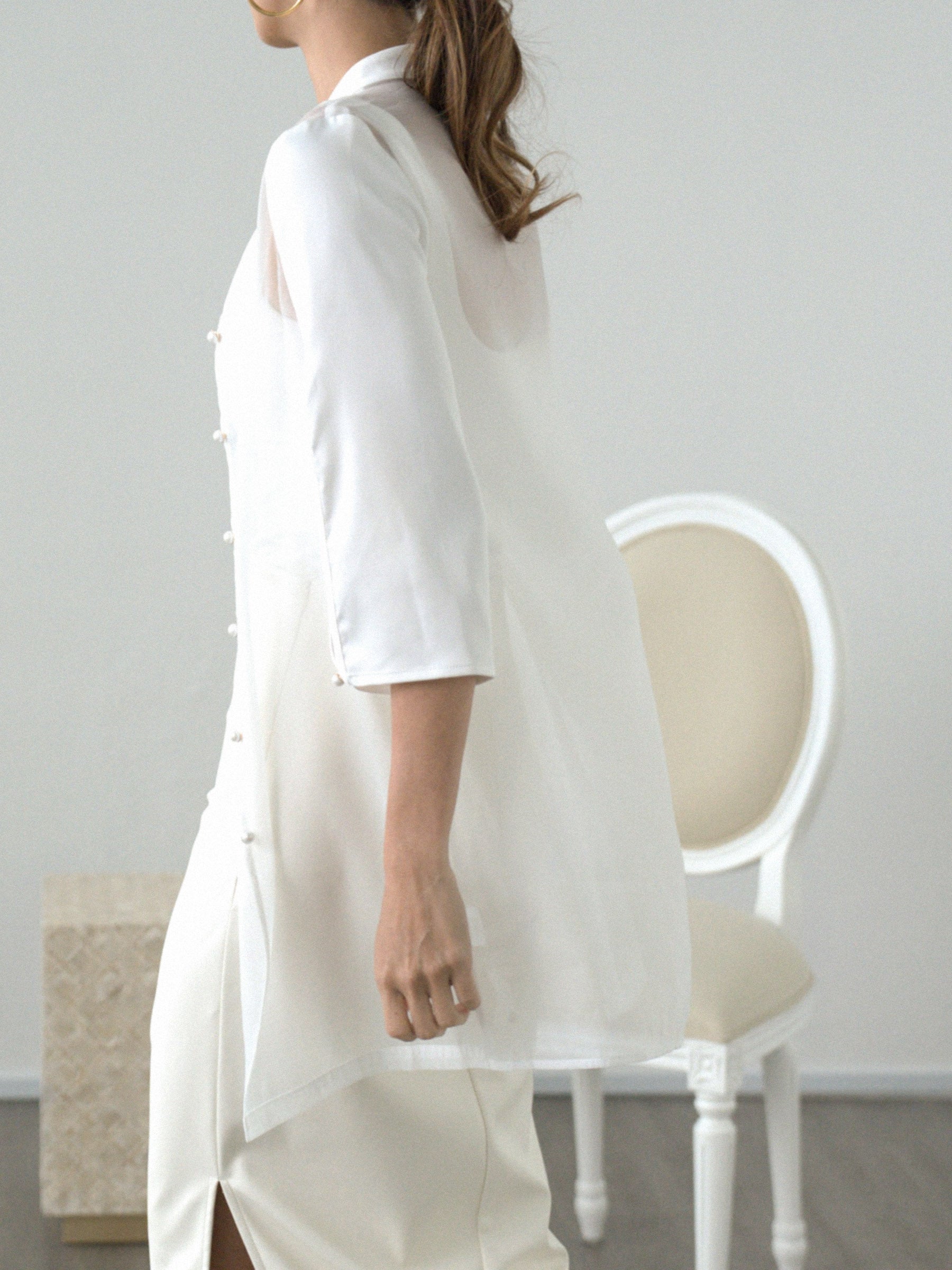 Seen And Known | Chinese Collar Outerwear Jacket