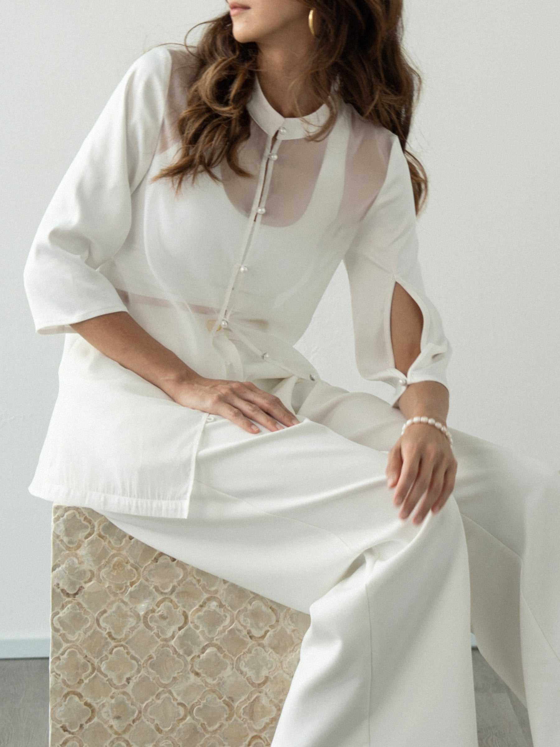Seen And Known | Chinese Collar Outerwear Jacket