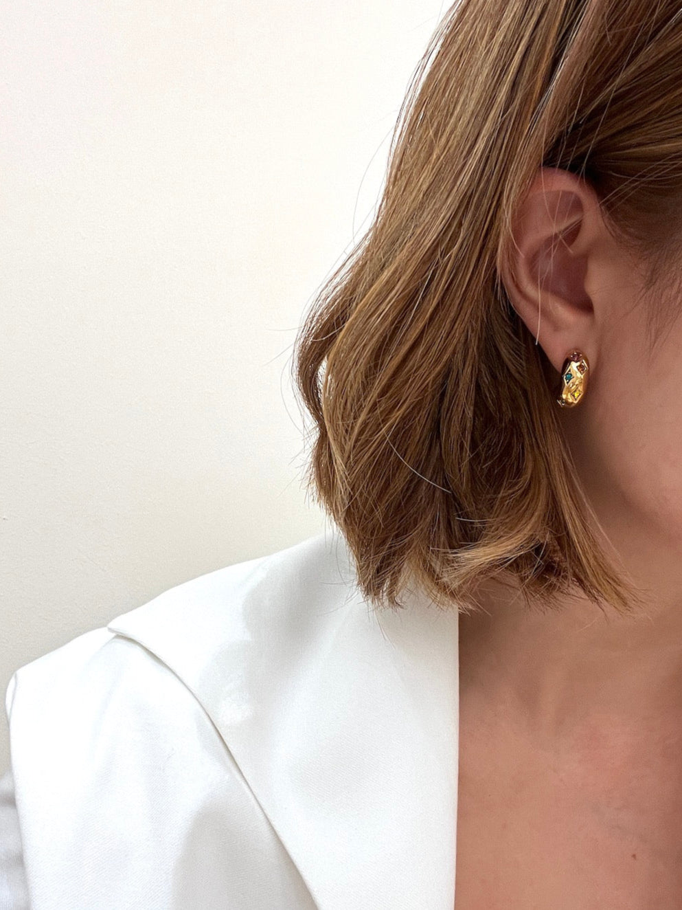 Women's earrings art jewellery