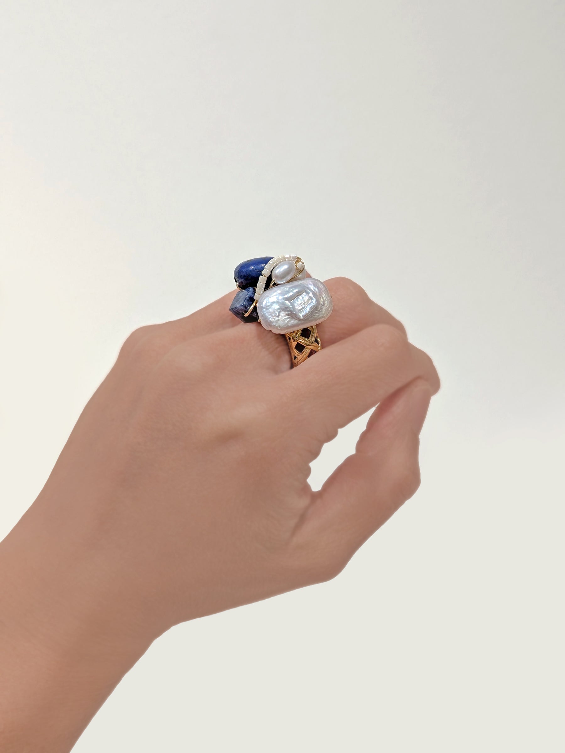 US Size 6 - Crowned With Strength | Art Ring - One Of A Kind