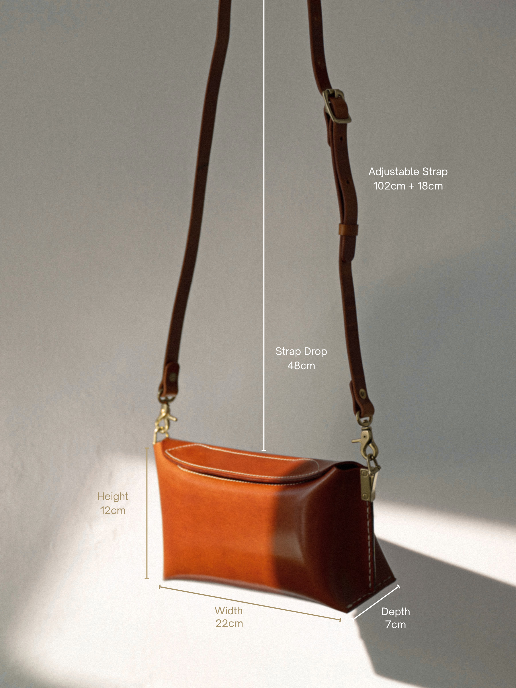 Vessels | Crossbody Structured Clutch Bag
